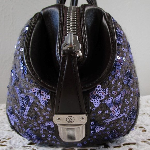 100% AUTHENTIC LTD ED.LOUIS VUITTON SEQUIN MONOG.SUNSHINE EXPRESS BABY (💲3,160 - Picture 6 of 16